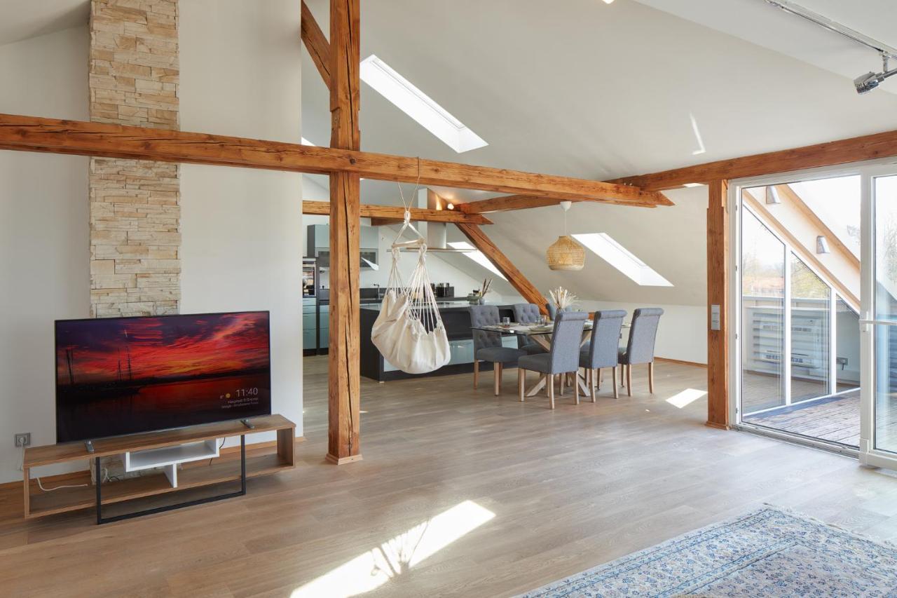 ⸨⸩ Sunset Penthouse: Messe - Siemens - Db - Man ⸨⸩ Daire Nürnberg Dış mekan fotoğraf